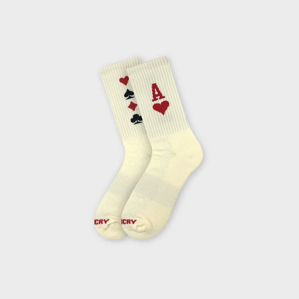 High Stakes Casino - Cream w/ Ace of Hearts