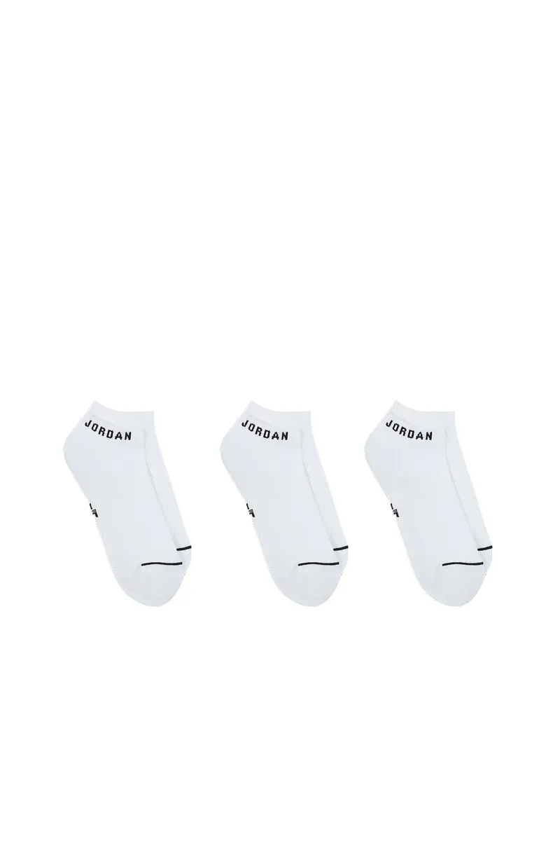 Jordan Everyday No-Show Socks 3-Pack - White