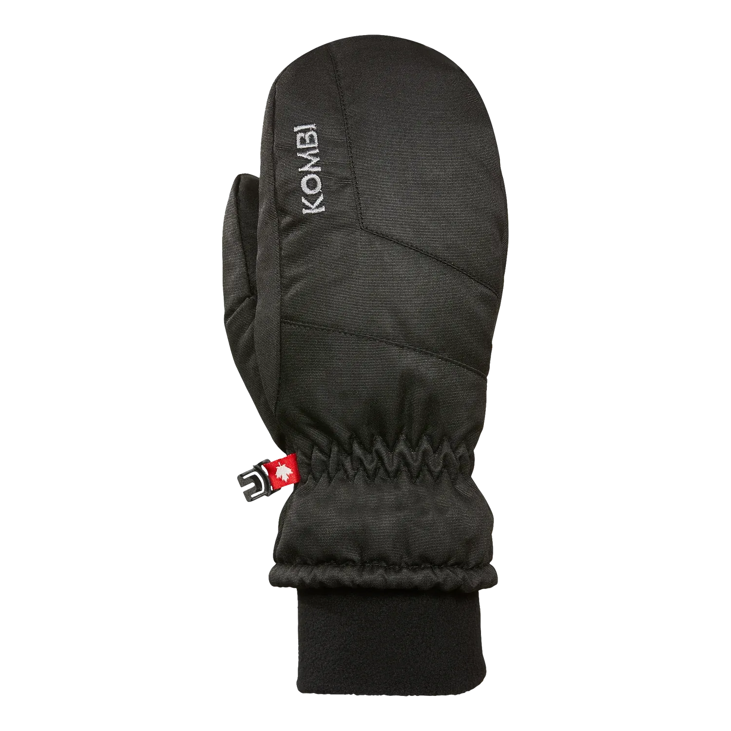 Kombi Black Junior Peak Short Cuff Mittens