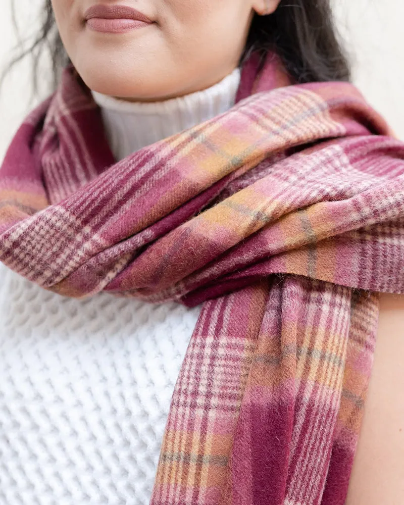 Lambswool Scarf - Heritage Check