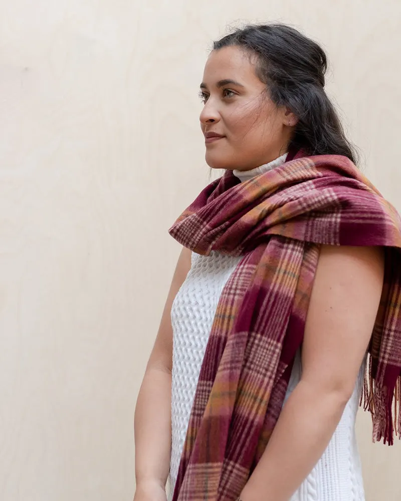 Lambswool Scarf - Heritage Check