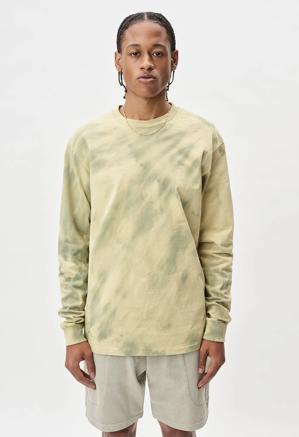 LS University Tee / Reflection Dye Muir