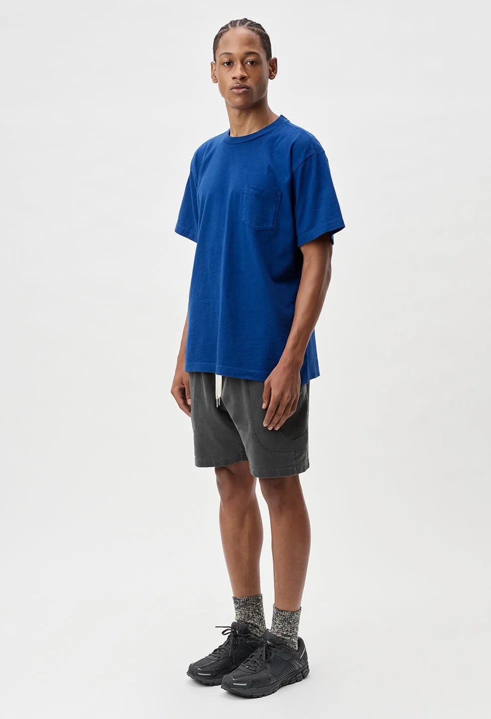 Lucky Pocket Tee / Cobalt