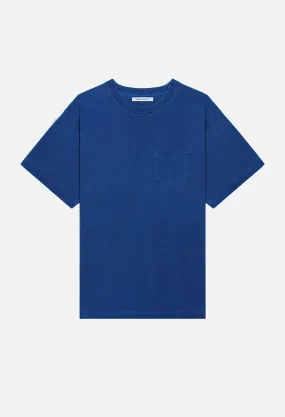 Lucky Pocket Tee / Cobalt