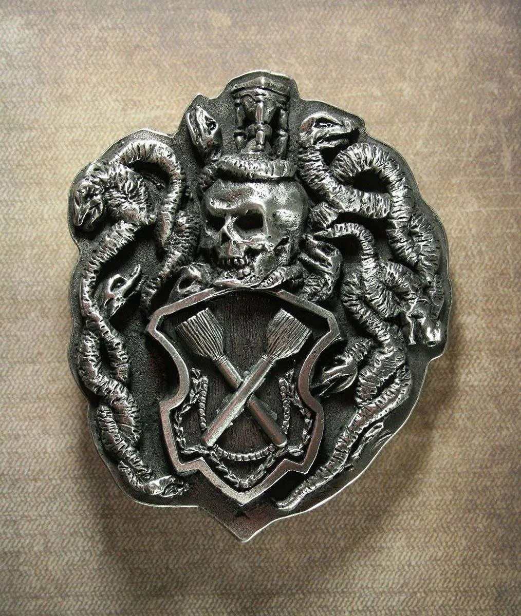 Memento Mori Belt Buckle