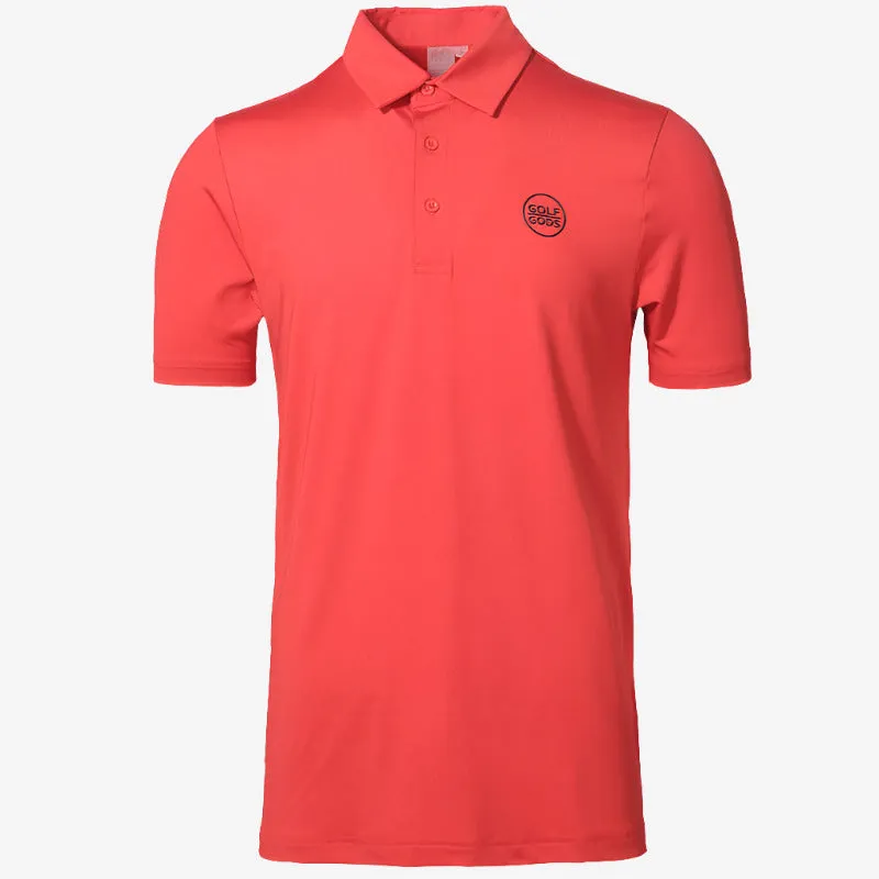 MVP Performance Golf Polo in Red