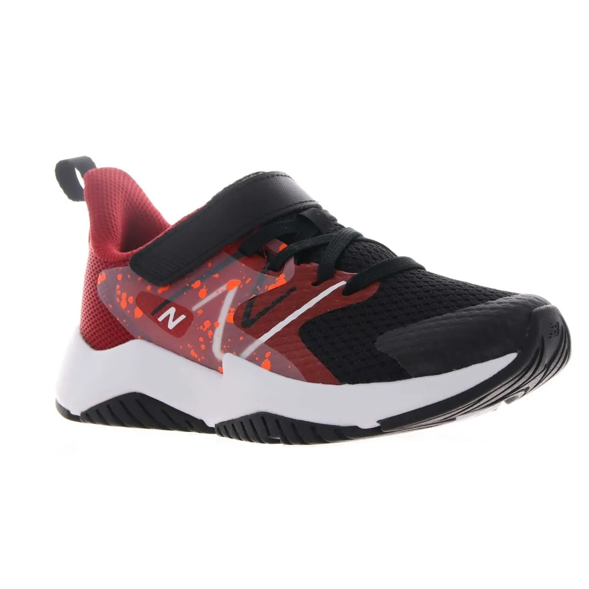 New Balance PS (Preschool) Rave Run v2 Bungee Lace with Hook-and-Loop Top Strap Black/Red