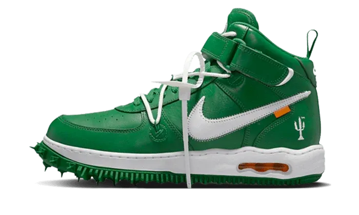 Nike Air Force 1 Mid Off-White Pine Green