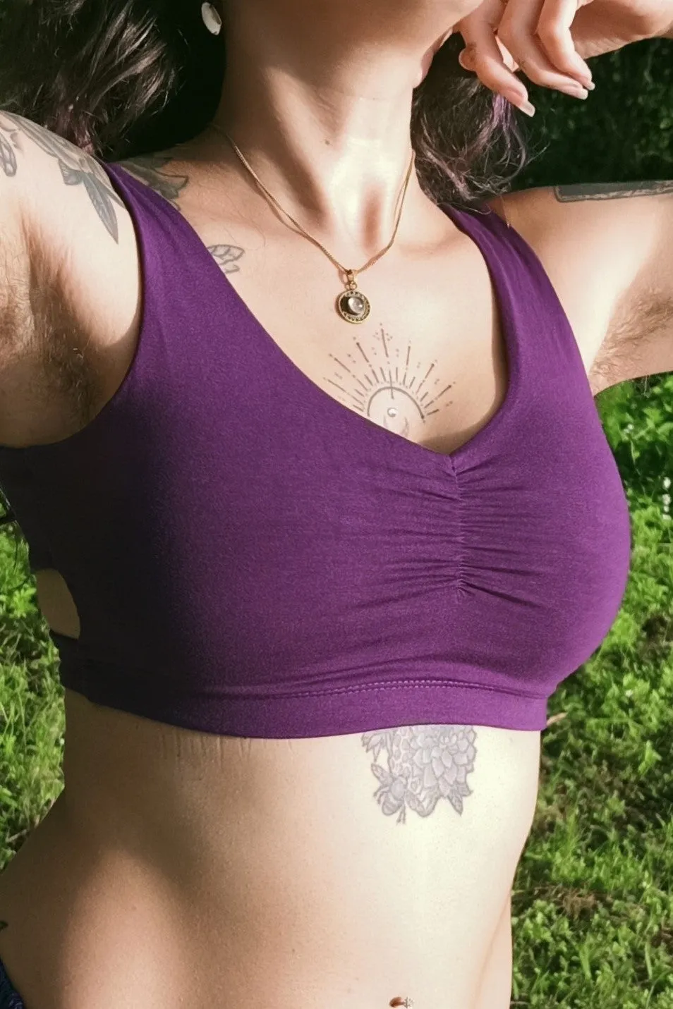 Plum Dakini Bra Top