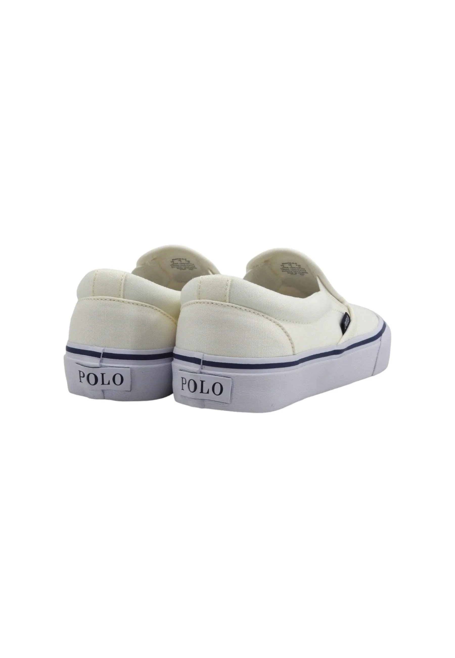 POLO RALPH LAUREN Sneaker Slip On Donna DeckWash White 816934057002D