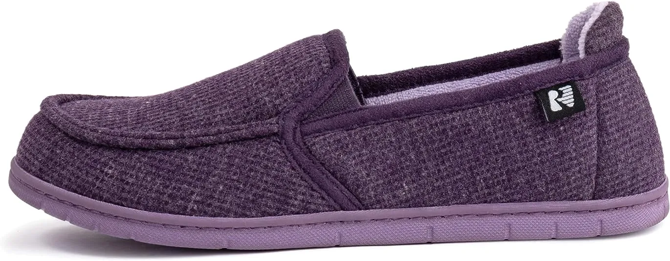 RockDove Women's Two-Tone Hoodback Slipper with Removable Insole