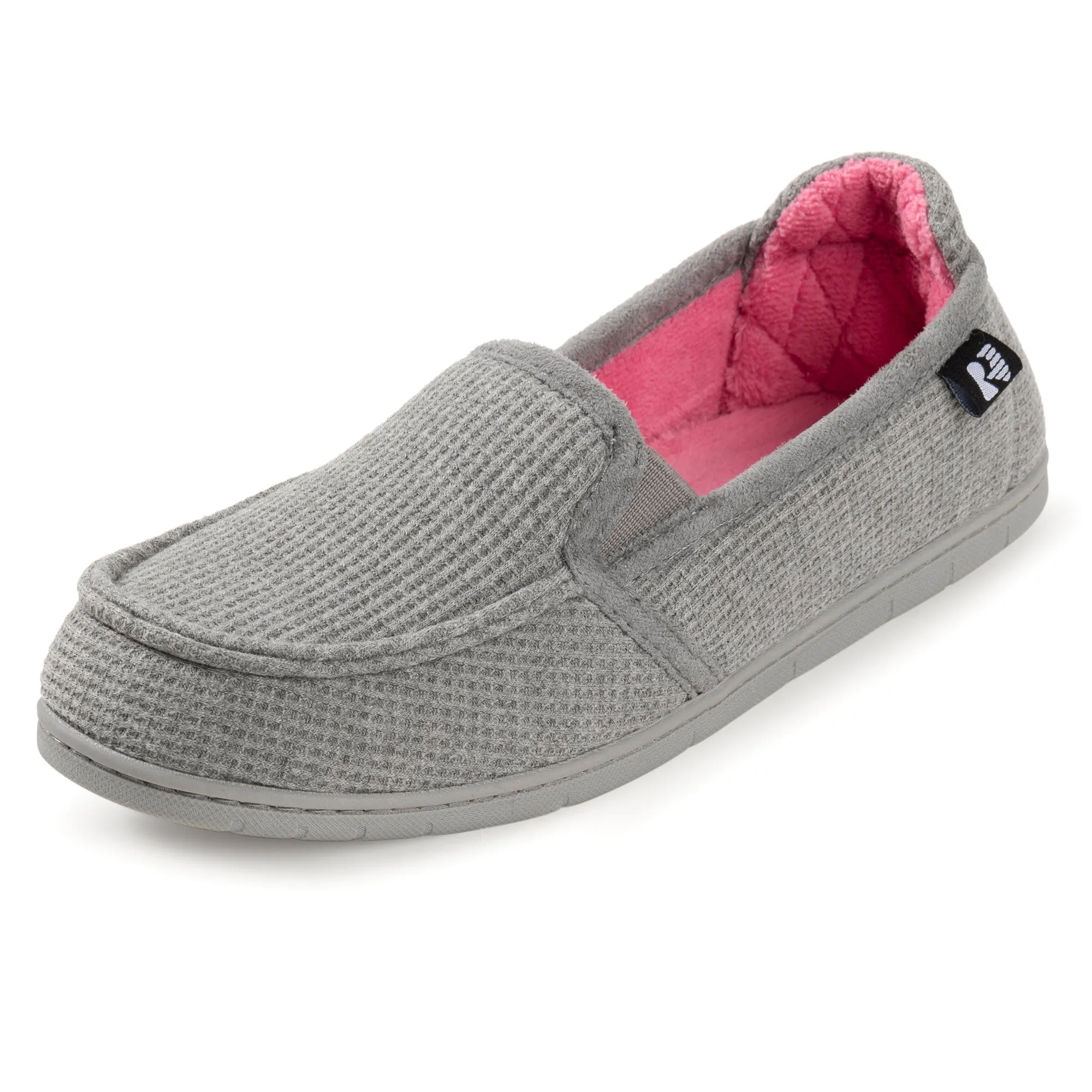 RockDove Women's Two-Tone Hoodback Slipper with Removable Insole