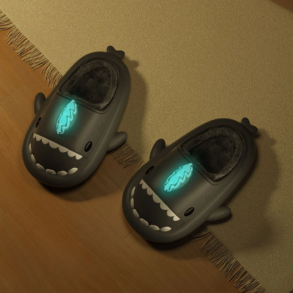 Sharkicks Basic - Winter Nuclear Kaiju Heel-open Shark Slippers