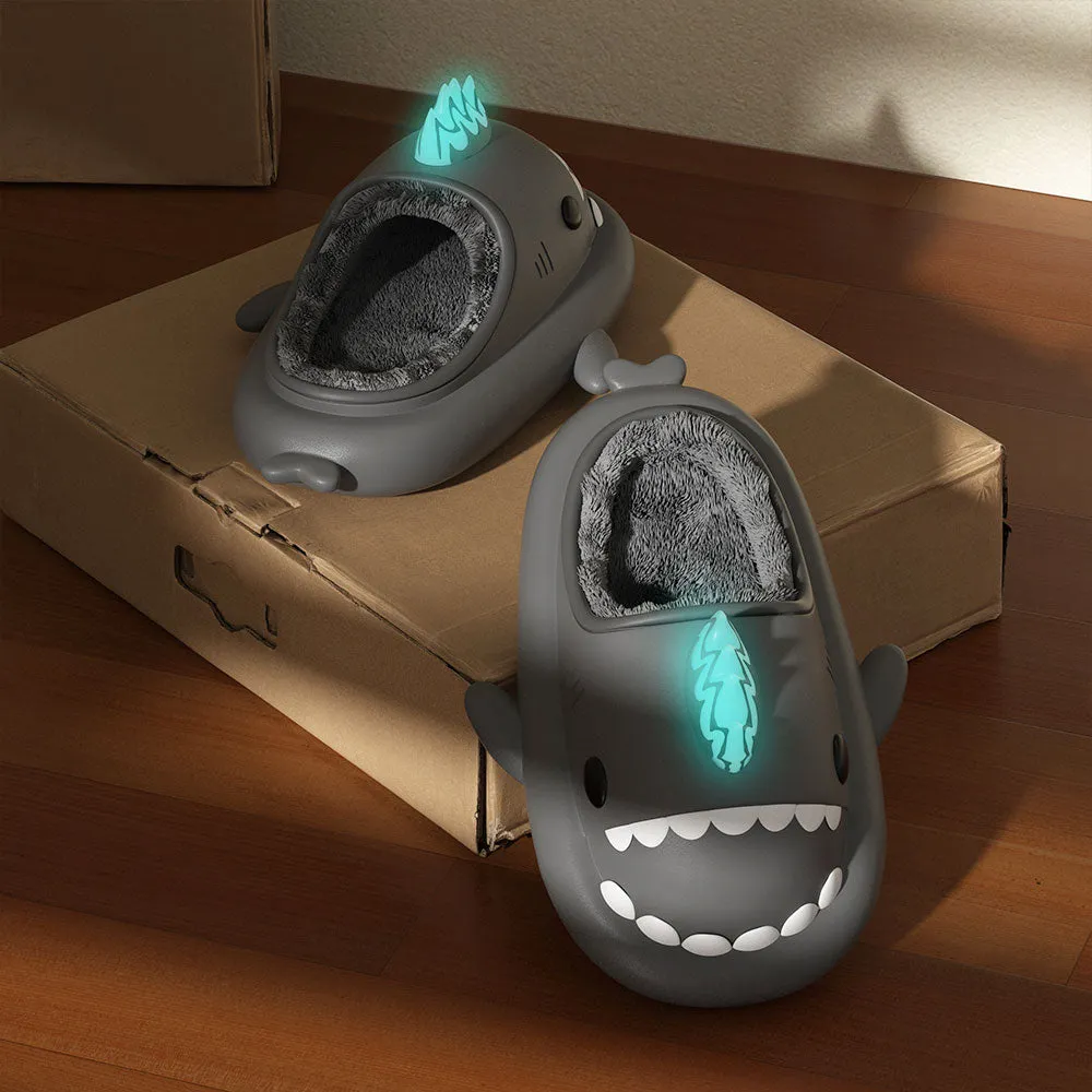 Sharkicks Basic - Winter Nuclear Kaiju Heel-open Shark Slippers