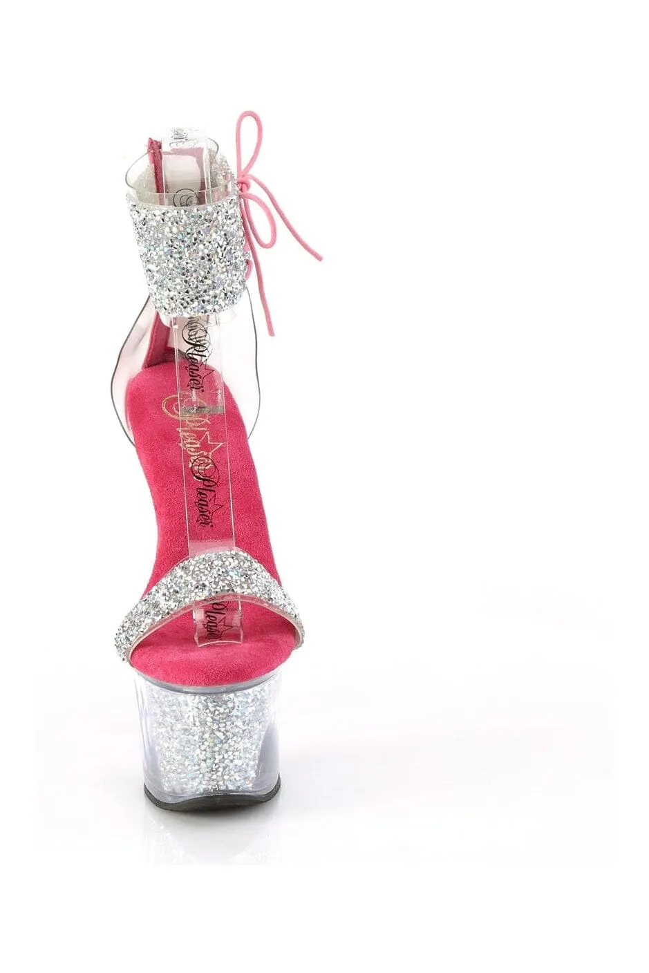 SKY-327RSI Silver Sequins Sandal