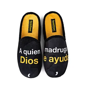 Slippers "A quien madruga Dios le ayuda"