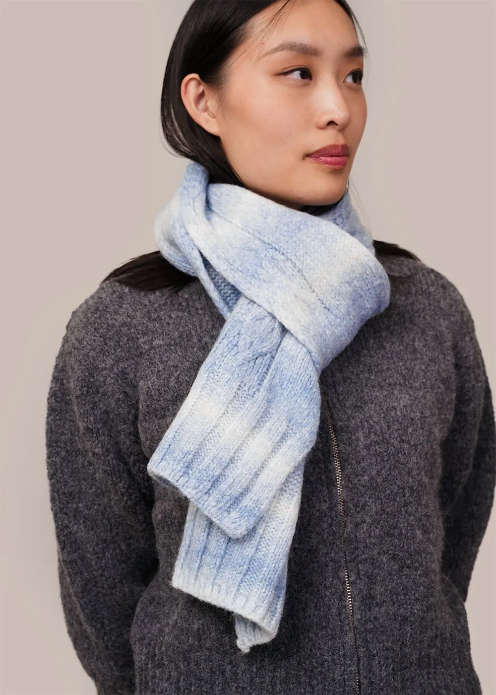 Soft Blue Fontana Scarf