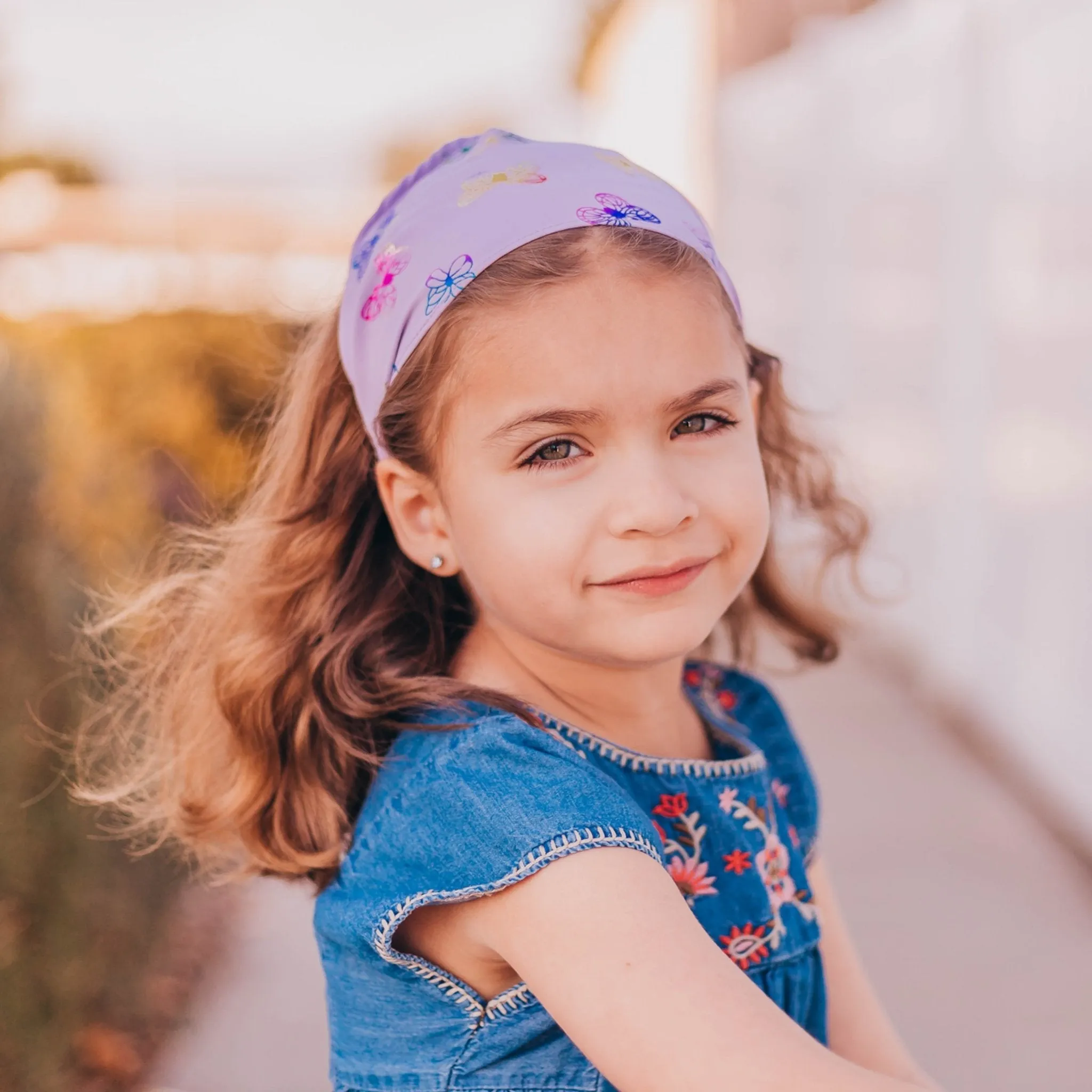 Stretch Butterfly Bandana Scarf Headband