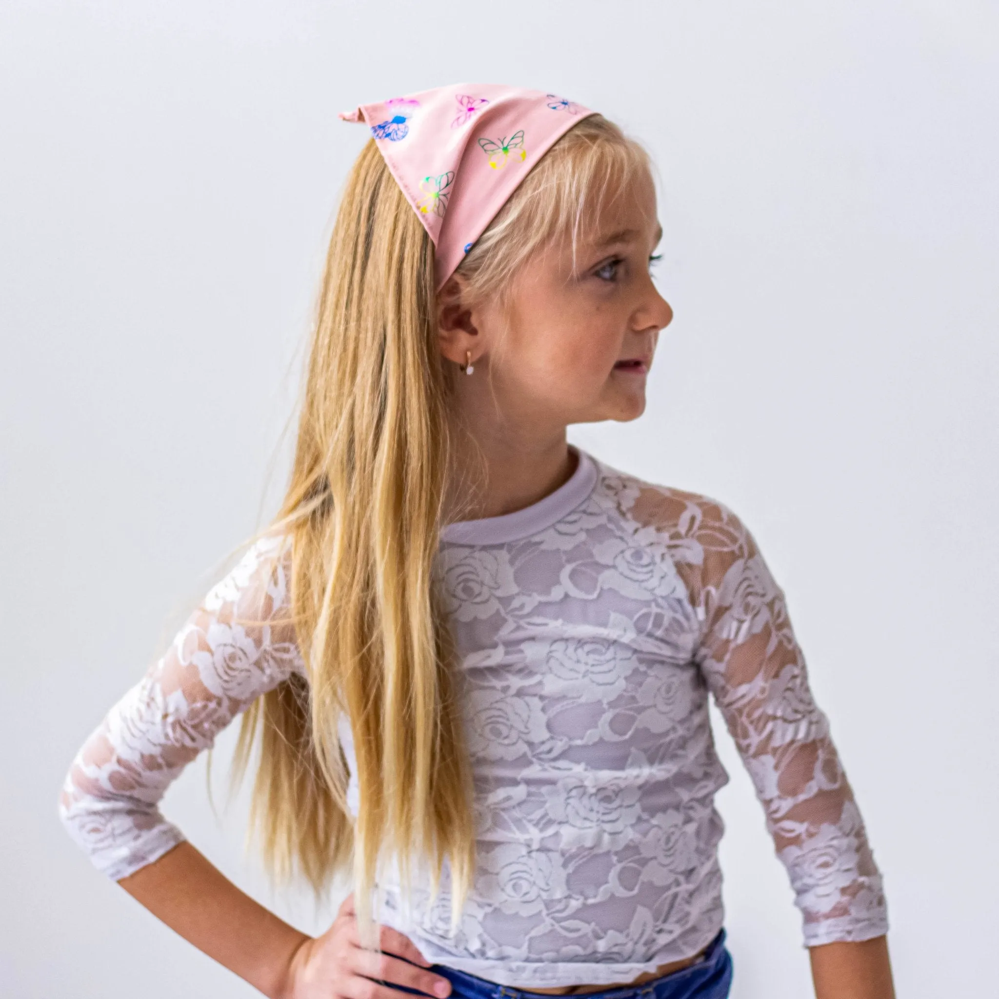 Stretch Butterfly Bandana Scarf Headband