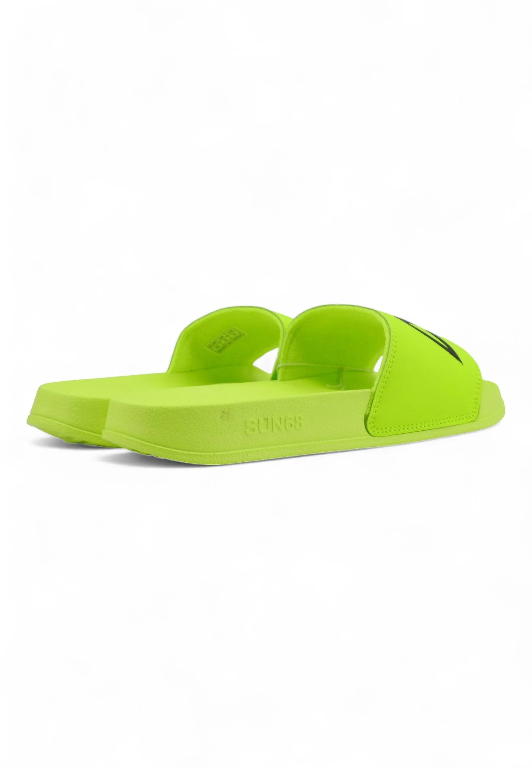 SUN68 Slippers Ciabatta Uomo Giallo Fluo X34103