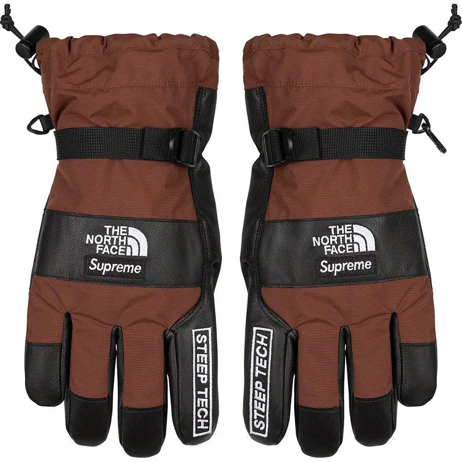 Supreme/The North Face Steep Tech Gloves (Brown)