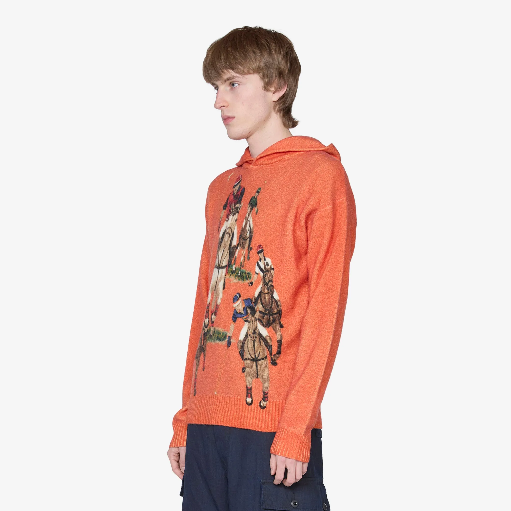 The Five Horsemen Hooded Sweater Spectrum Orange