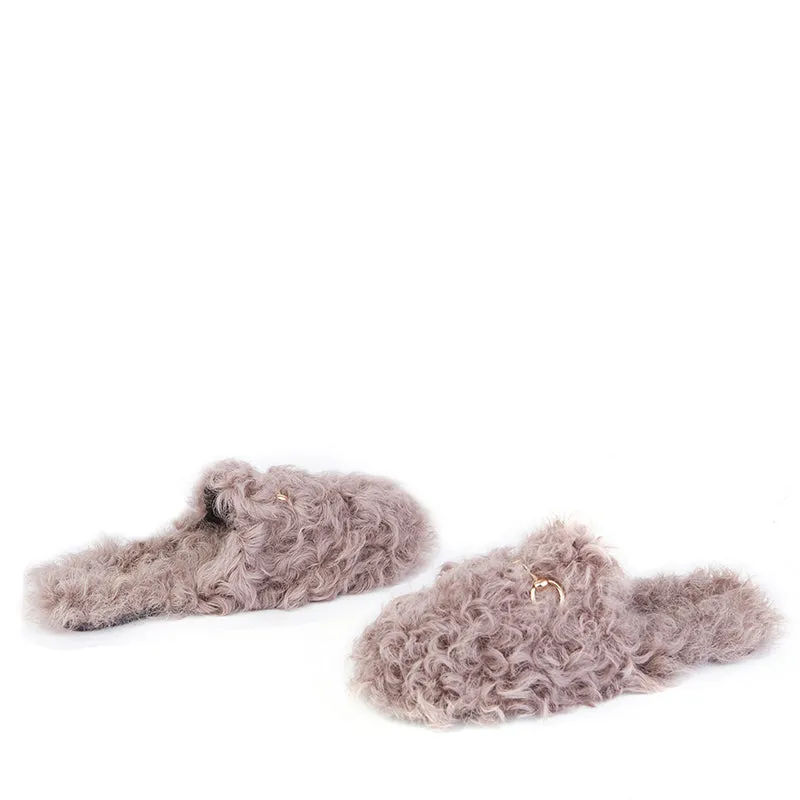 UGG Fluffy Teddy Flats