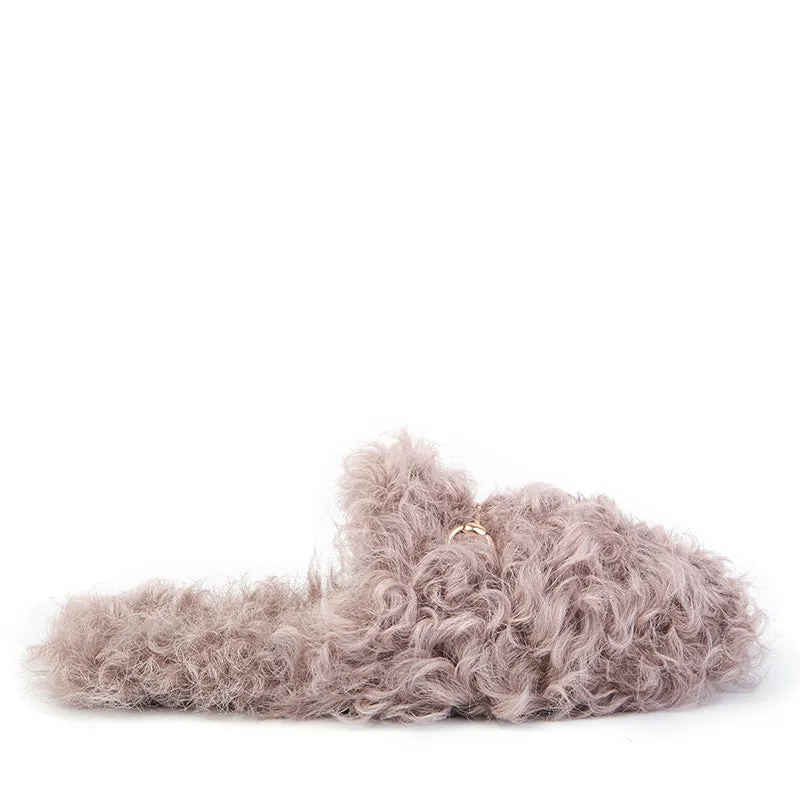 UGG Fluffy Teddy Flats