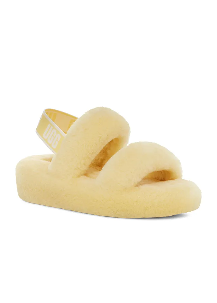 UGG Oh Yeah Slide Slippers - banana pudding