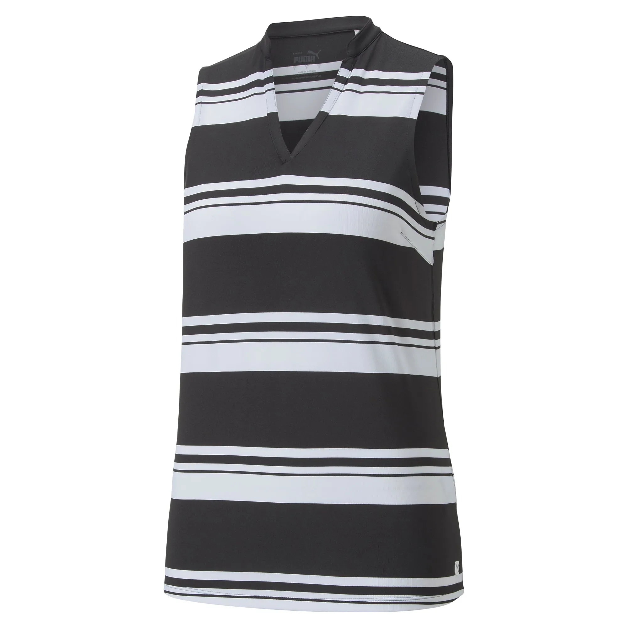 Women's CLOUDSPUN Valley Stripe Sleeveless Golf Polo