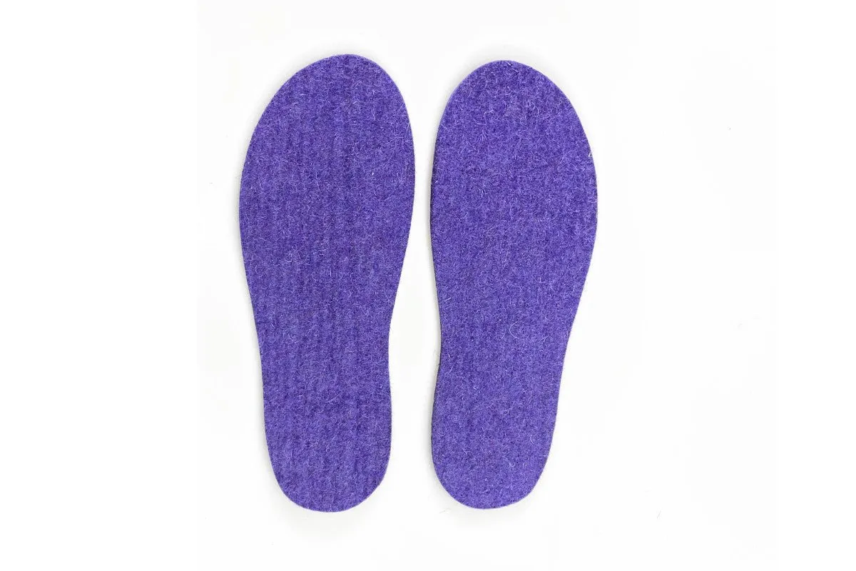 Women's Felt Insole - Ultraviolet