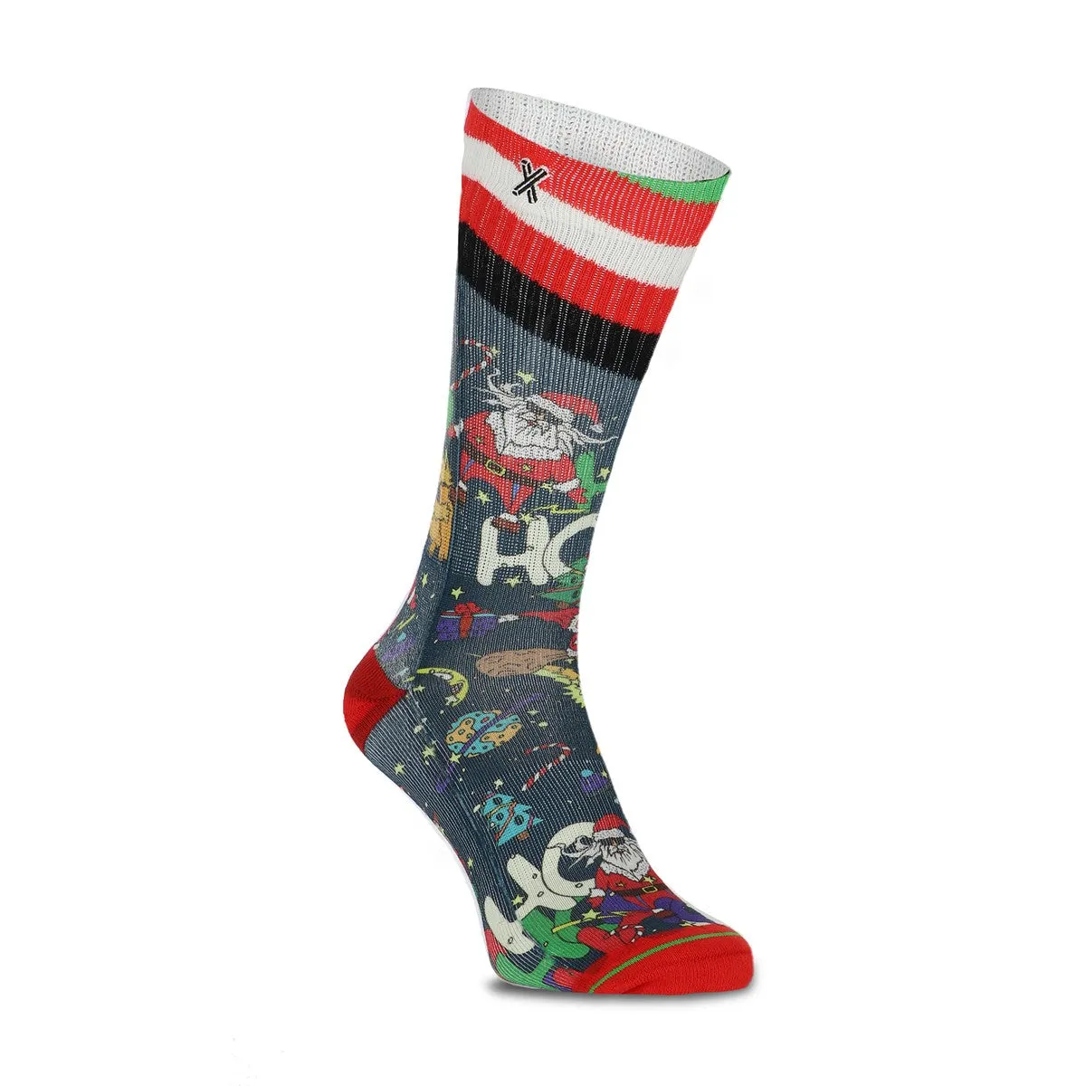 XPOOOS Socken Floating Santa